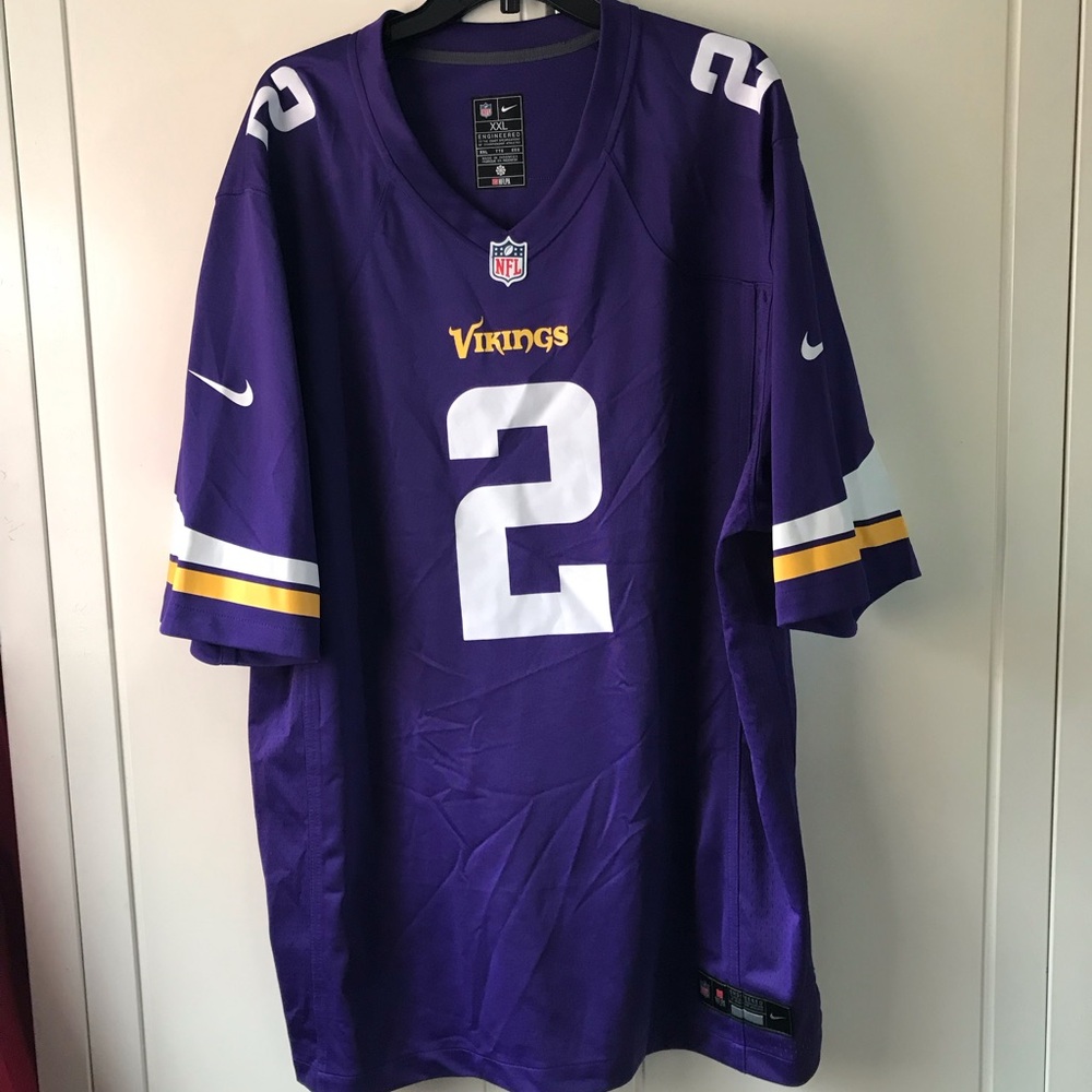 Men's Minnesota Vikings Alexander Mattison Nike Purple Game Player Jersey
